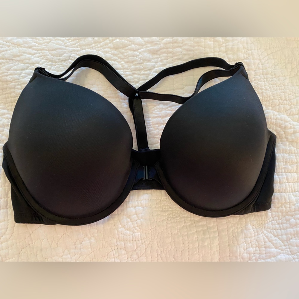 Black Victoria’s Secret T strap Padded Bra